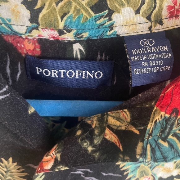 Portofino XL Hawaiian short sleeved button down shirt - Picture 8 of 12
